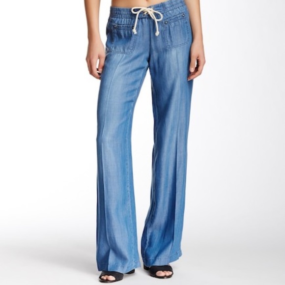 lightweight denim pants